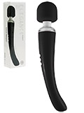Love Magic - Elegance Rechargeable Wand Massager - Black