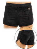 Modus Vivendi - Tiffany's Velvet Shorts - Black